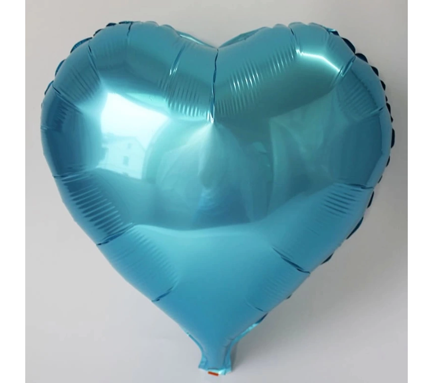 Nessiworld Kalp Balon Folyo Açık Mavi 45 cm 18 inç