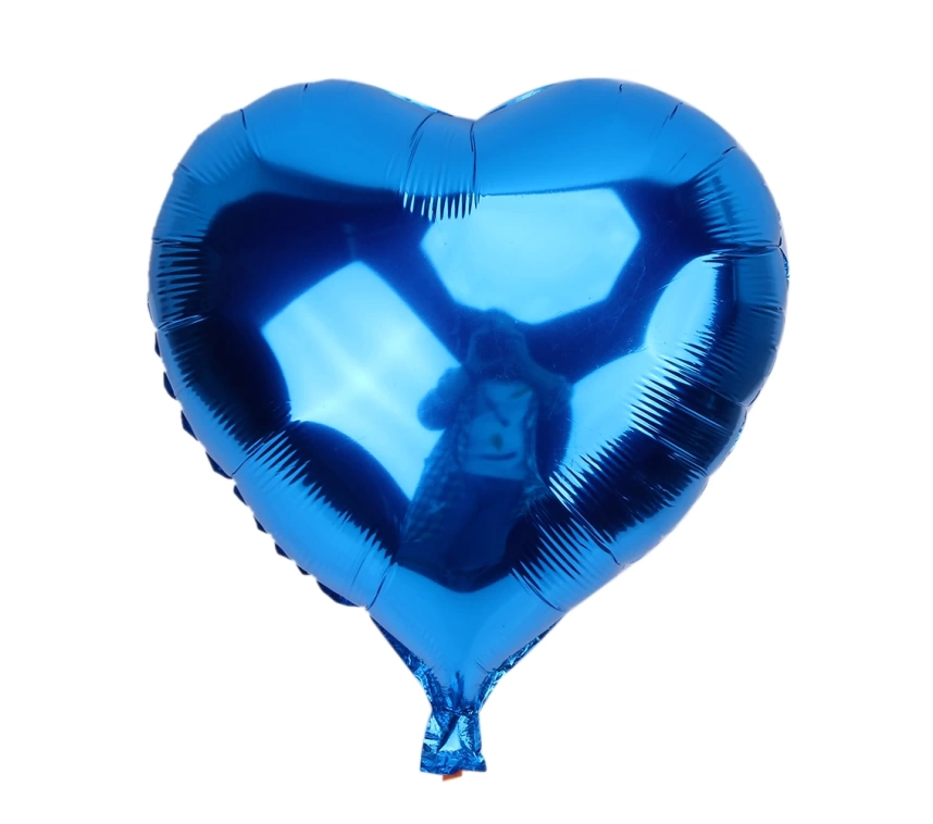 Nessiworld Kalp Balon Folyo Mavi 45 cm 18 inç