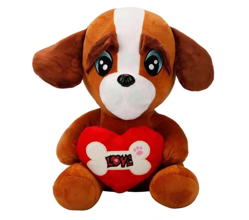 NessiWorld Kalpli Peluş Köpek 30 cm.