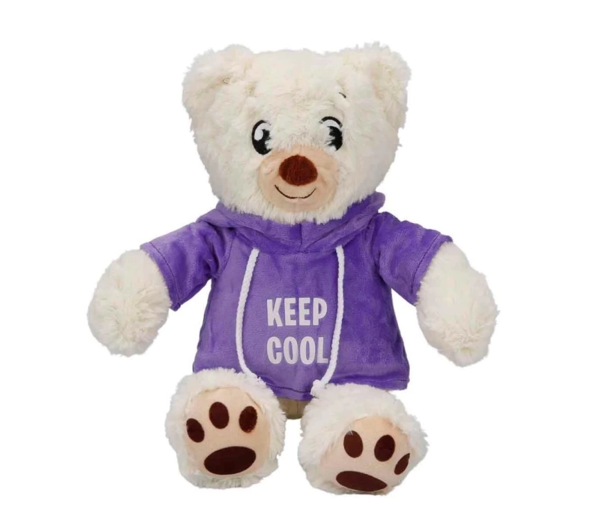 Nessiworld Kapşonlu Peluş Ayı 30 cm.