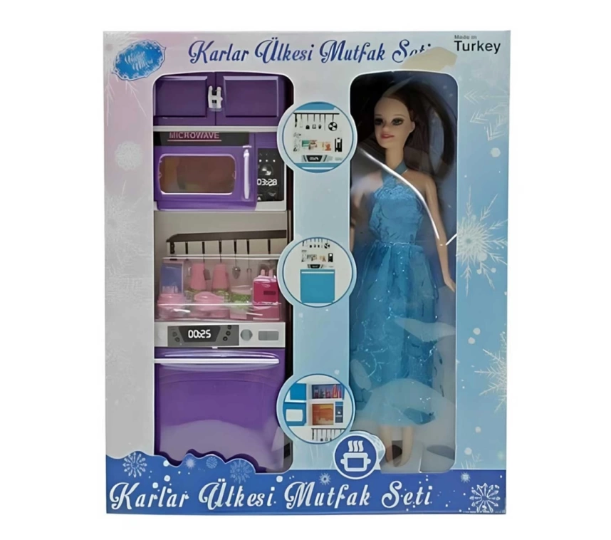 Nessiworld Karlar Ülkesi Bulaşık Makinesi Bebekli 2329