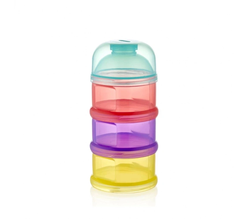 Nessiworld    Katlı Toz Mama Kabı 545 Karışık Renkli