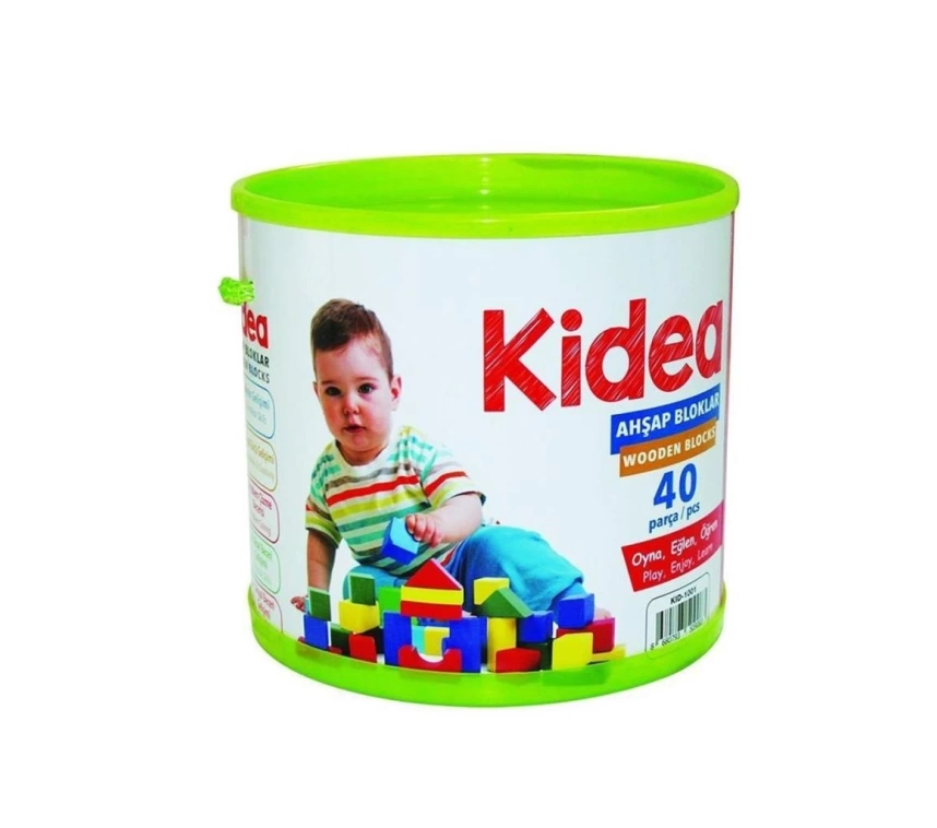 Nessiworld KID-1001 Chiva, Ahşap Bloklar 40 Parça