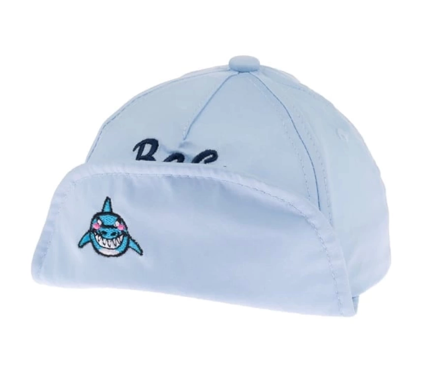 Nessiworld Kitti Bebe Erkek Şapka (1-3 Yaş) Y8110-09 Gökyüzü Mavisi