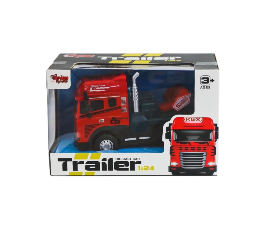 Nessiworld KLX600-344 Sürtmeli Işıklı Müzikli Çekici Tır Kafası 1:24 -Vardem Oyuncak