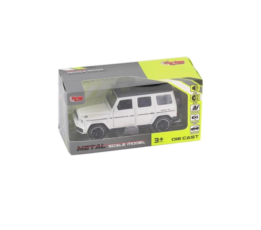 Nessiworld KM-3261B-Vardem Kutulu Çek Bırak 1:32 Işıklı Ve Sesli Metal Jeep