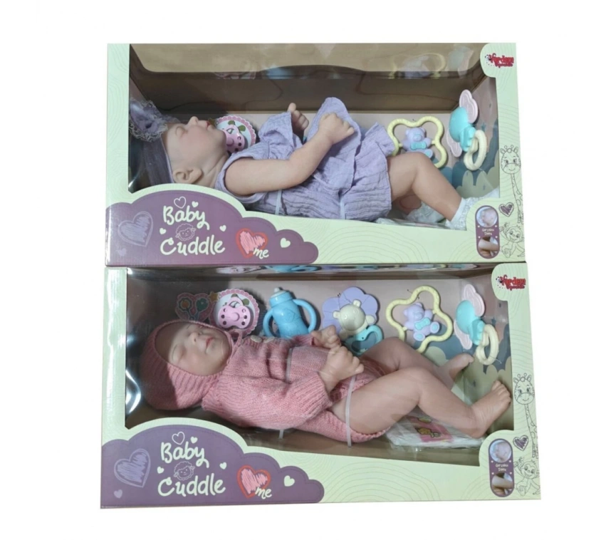 KNG-902-5 905-2 KUT 43 CM GERÇEKÇİ BEBEK VE