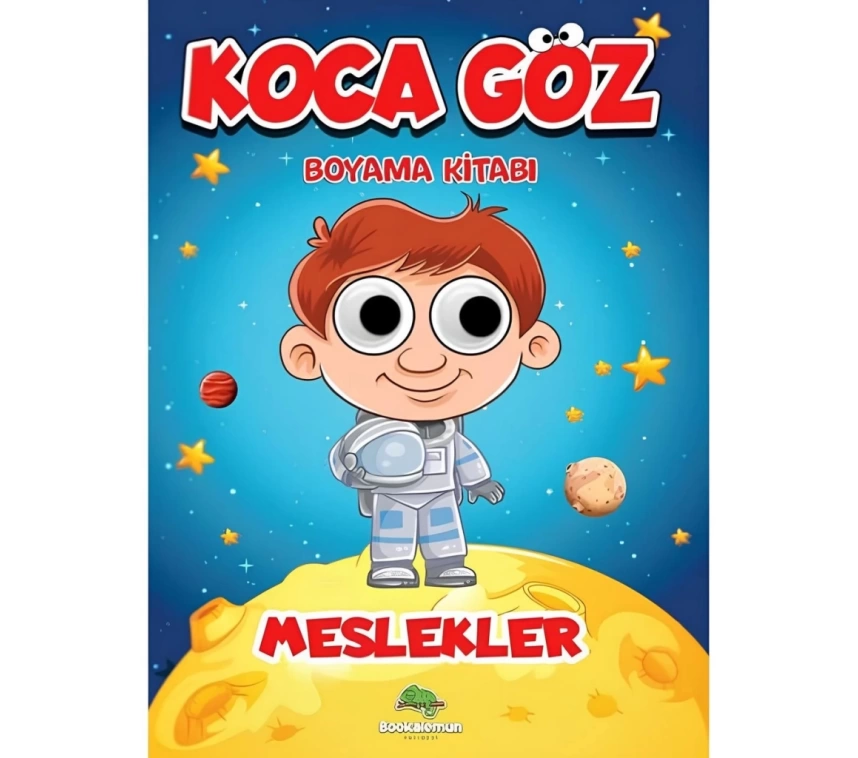 Nessiworld Koca Göz Meslekler Boyama Kitabı