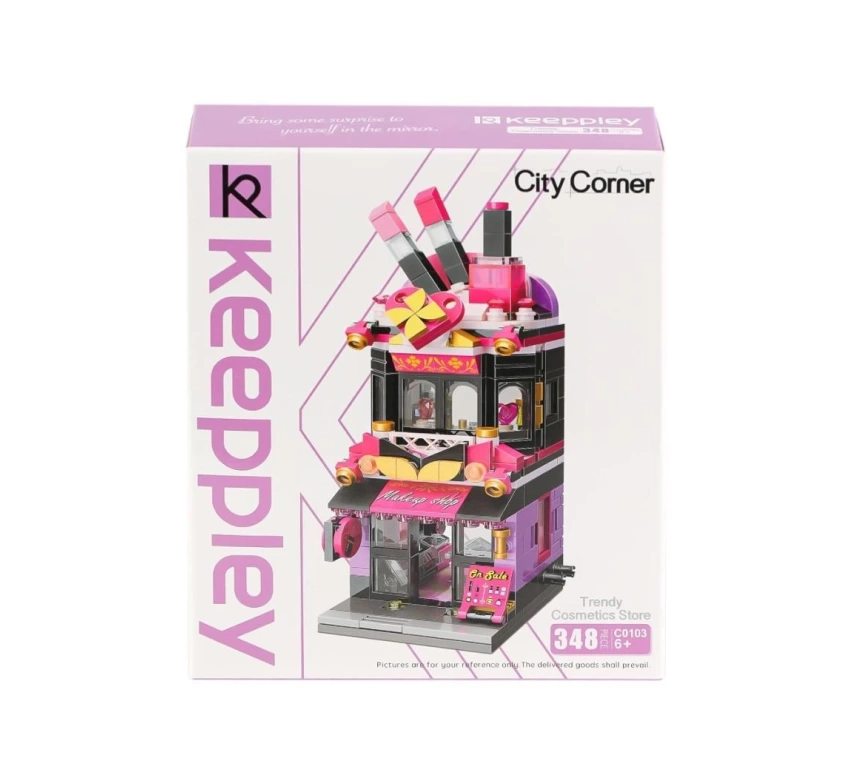 Nessiworld KP0103 Keeppley Cosmetics Store Blok Seti -Vagon life