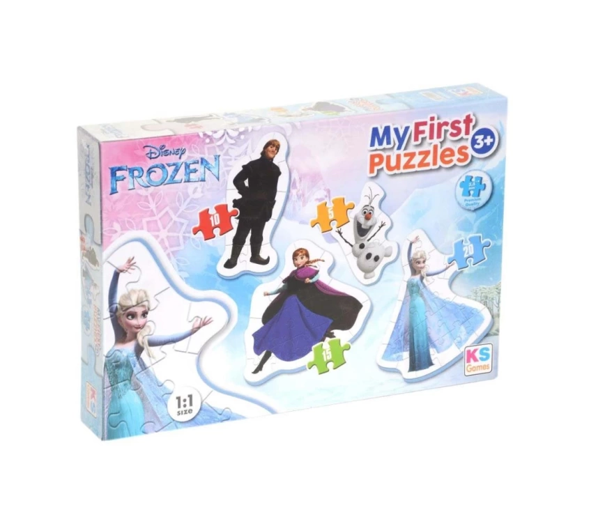 Nessiworld KS Frozen Benim İlk Yapbozum 4ü Bir Arada