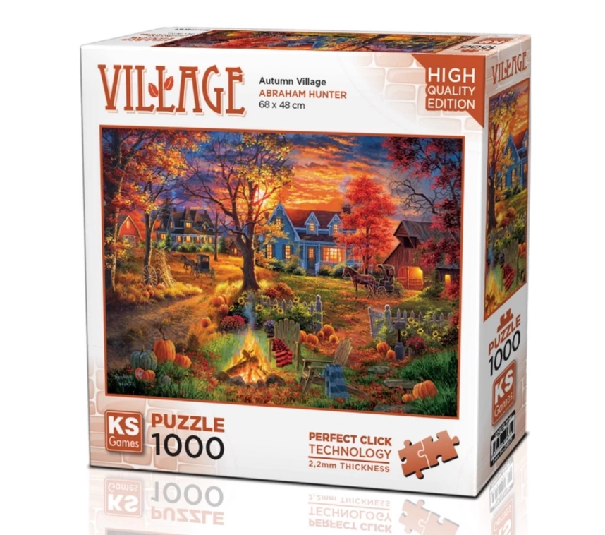 Nessiworld KS Games Autumn Village Puzzle 1000 Parça 20671