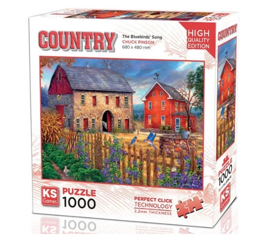 Nessiworld Ks Games Bluebirdss Song Puzzle 1000 Parça 20676