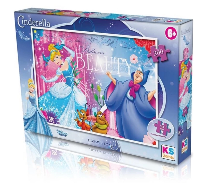 Nessiworld Ks Games Cinderella Puzzle 200 Parça