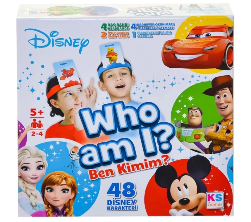 Nessiworld KS Games Disney Ben Kimim Kutu Oyunu