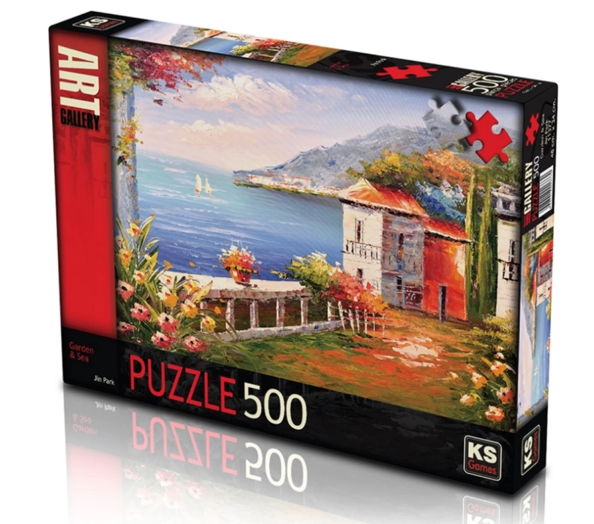 Nessiworld KS Games Garden & Sea Jin Park Puzzle 500 Parça 20058