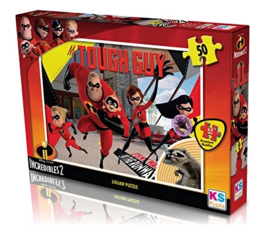 NessiWorld KS Games Incredibles 50 Parça Puzzle