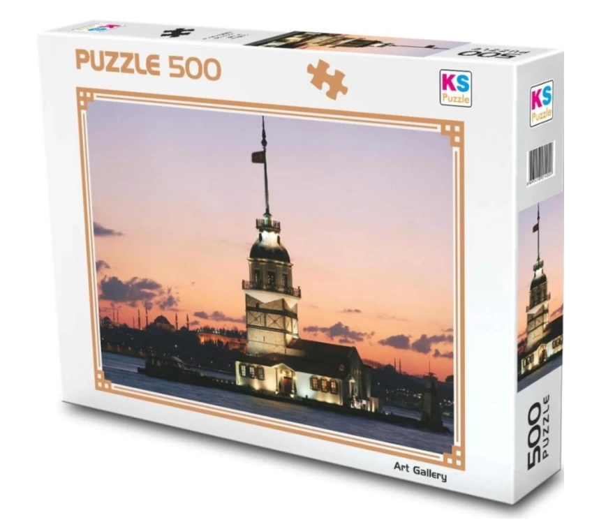 Nessiworld KS Games Kız Kulesi Gün İstanbul Puzzle 500 Parça 20059