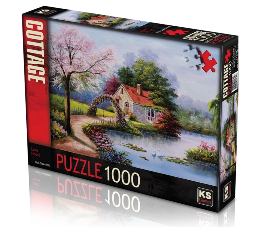 Nessiworld KS Games Lake House Puzzle 1000 Parça 20782