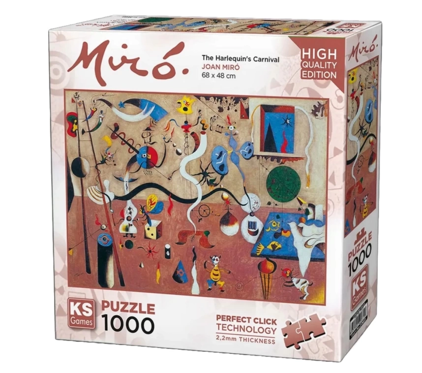 Nessiworld KS Games Miró: Carnival of Harlequin Puzzle 1000 Parça 20661