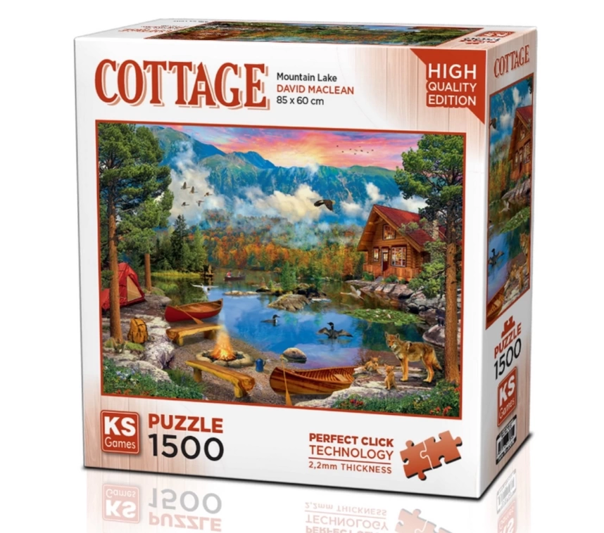 Nessiworld KS Games Mountain Lake Puzzle 1500 Parça 22036