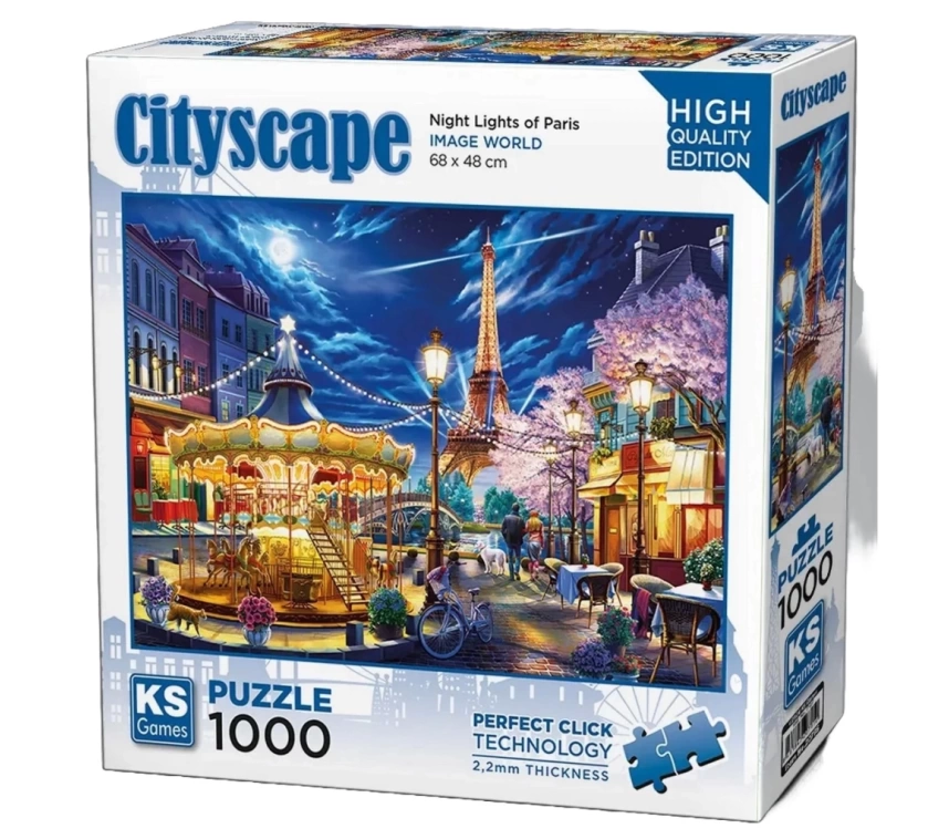 Nessiworld KS Games Night Lights Of Paris Puzzle 1000 Parça 20795