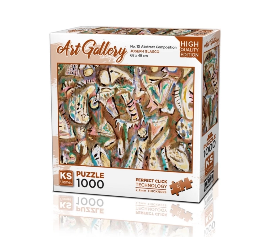 Nessiworld KS Games No.10 Abstract Composition Puzzle 1000 Parça 20663