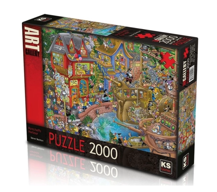 NessiWorld KS Games Pontcheffs 2000 Parça Puzzle