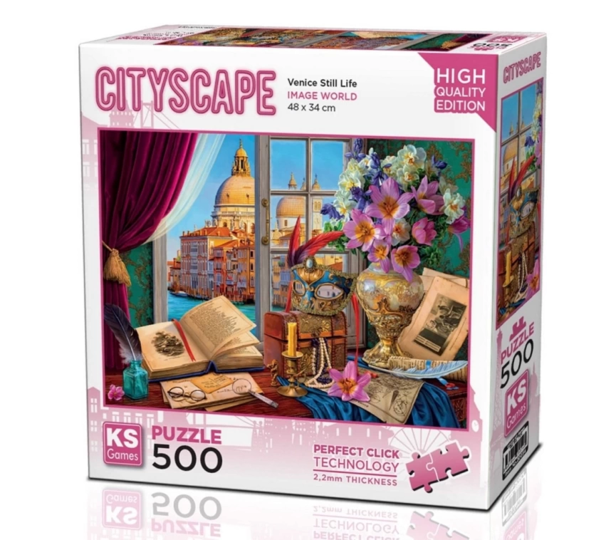 Nessiworld KS Games Venice Still Life Puzzle 500 Parça 20054