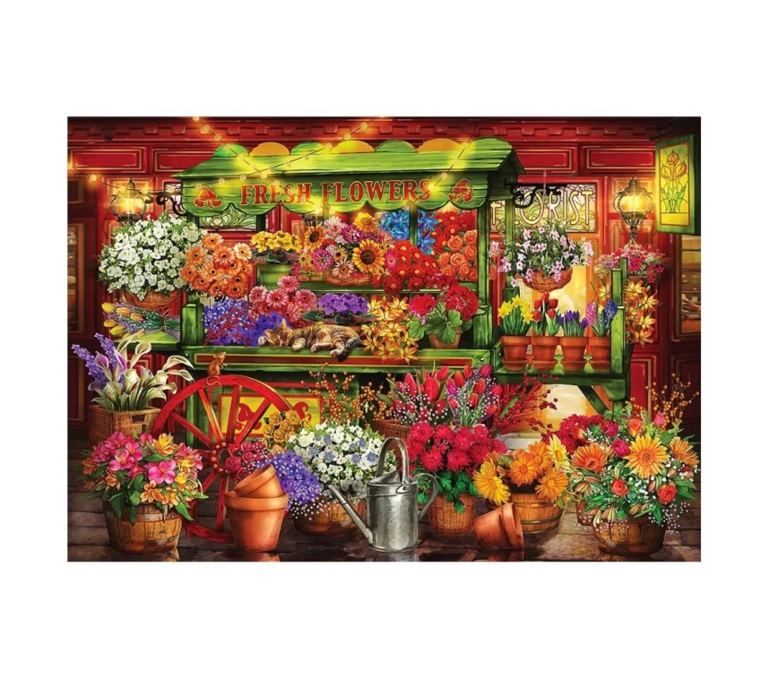 Nessiworld KS Market Stall 3000 Parça Puzzle