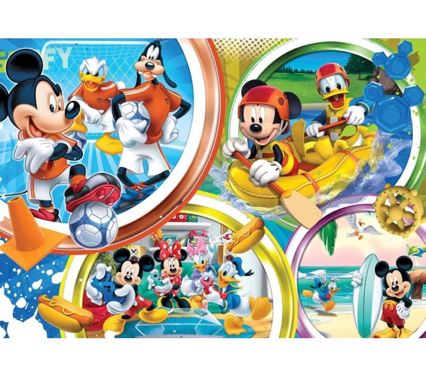 Nessiworld KS Mickey Mouse Puzzle 200 Parça