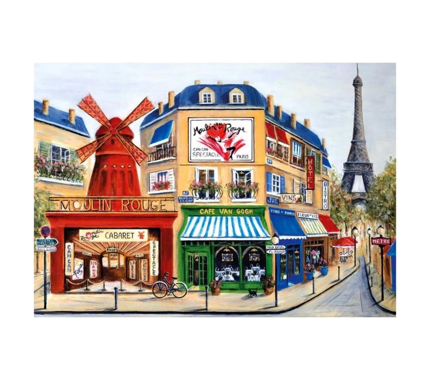 Nessiworld KS Moulin Rouge 2000 Parça Puzzle