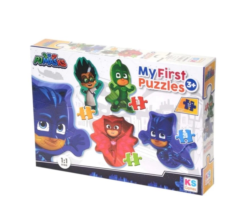 Nessiworld KS Pjmasks Benim İlk Yapbozum 4ü Bir Arada