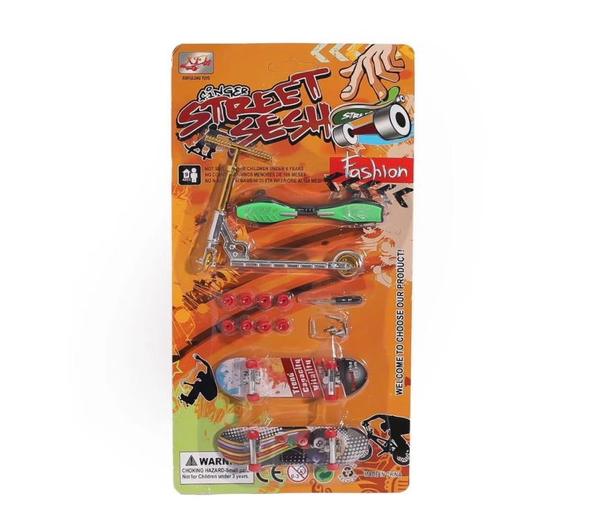 Nessiworld KZL-012-13 Kartela Kaykay Scooter -Kızılkaya