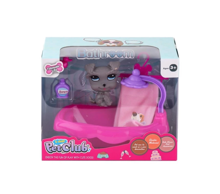 Nessiworld KZL-CL2102B 1-4 Pet Star Banyo Keyfi -Kızılkaya Oyuncak