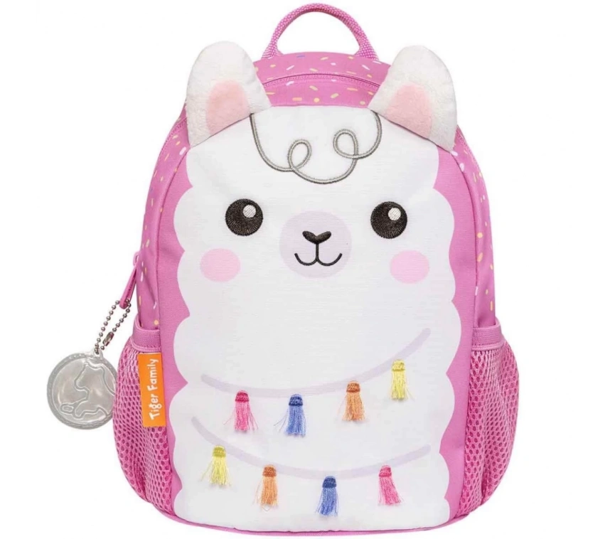 Nessiworld Lama Desenli Pembe Anaokulu Çantası