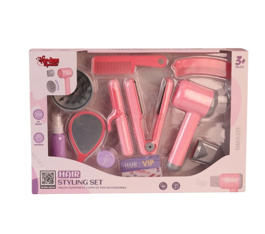 LD-338B SESLİ IŞIKLI KUAFÖR SET
