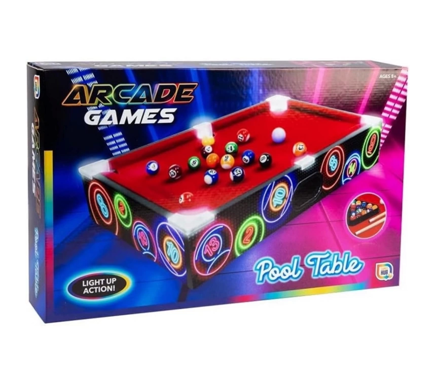 Nessiworld LEDli Masaüstü Bilardo 50x30 cm