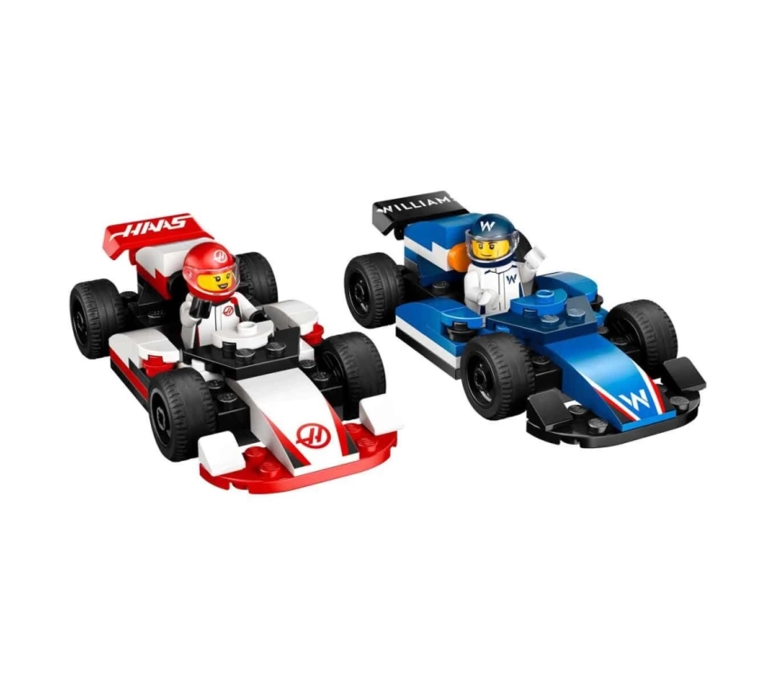 Nessiworld LEGO City F1 Williams Racing ve Haas F1 Yarış Arabaları 60464
