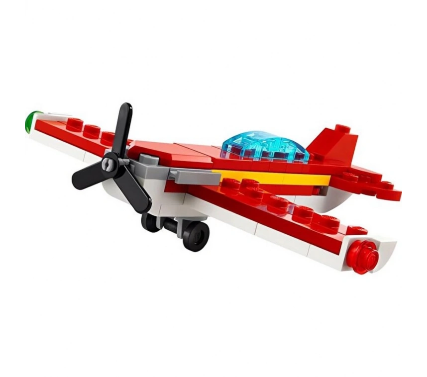 Nessiworld LEGO Creator 3 in 1 İkonik Kırmızı Uçak