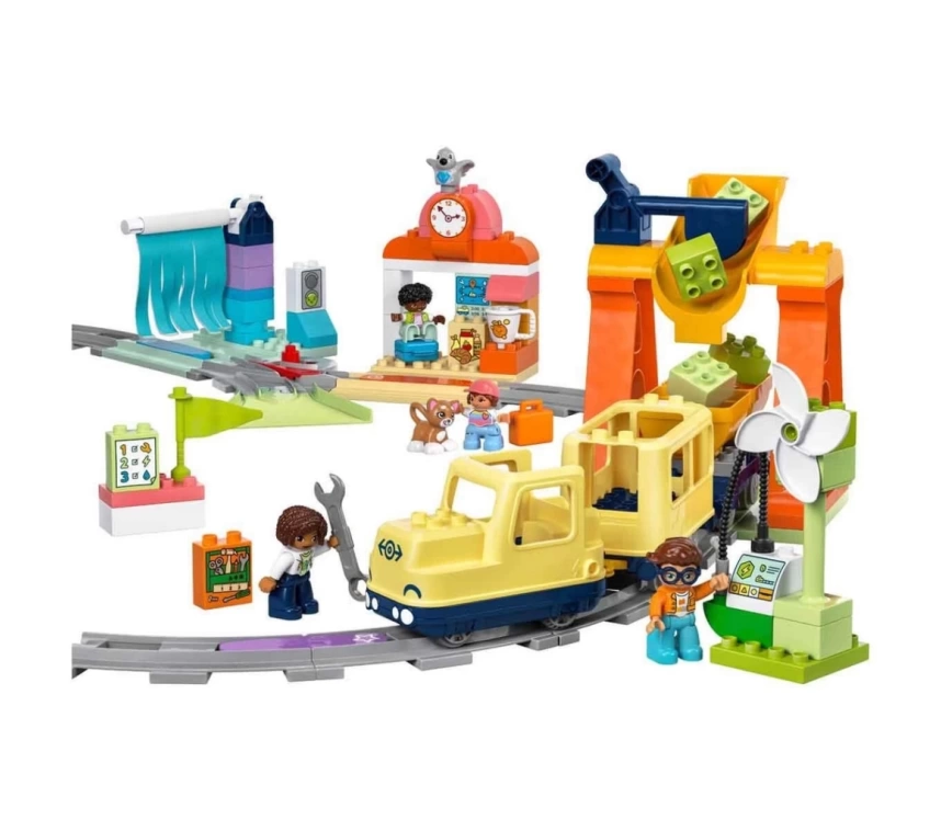 Nessiworld LEGO DUPLO Kasabası Büyük İnteraktif Mahalle Treni