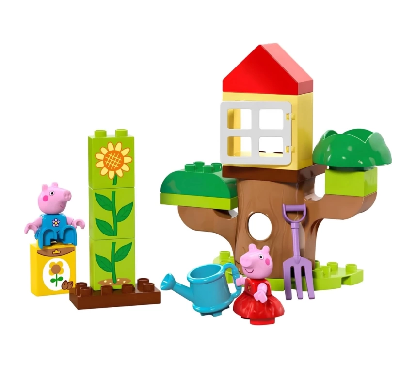 Nessiworld LEGO DUPLO Peppa Pig Bahçe ve Ağaç Ev 10431