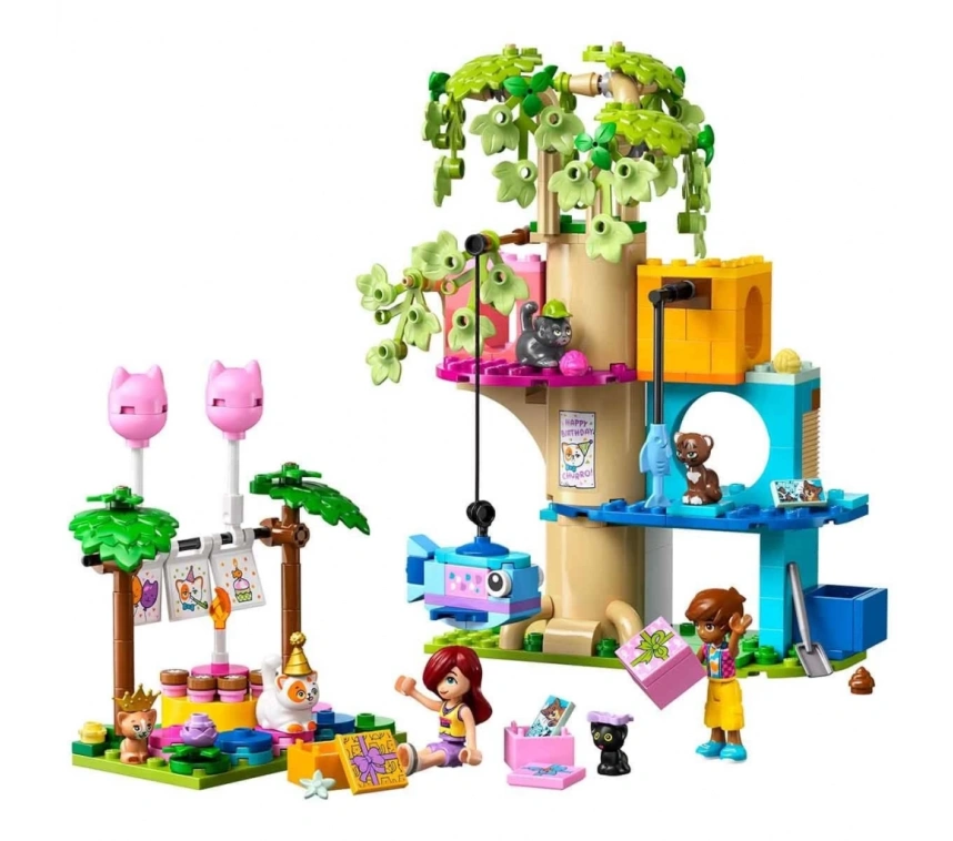 NessiWorld Friends Kedi Doğum Günü Partisi ve Ağaç Ev 42666