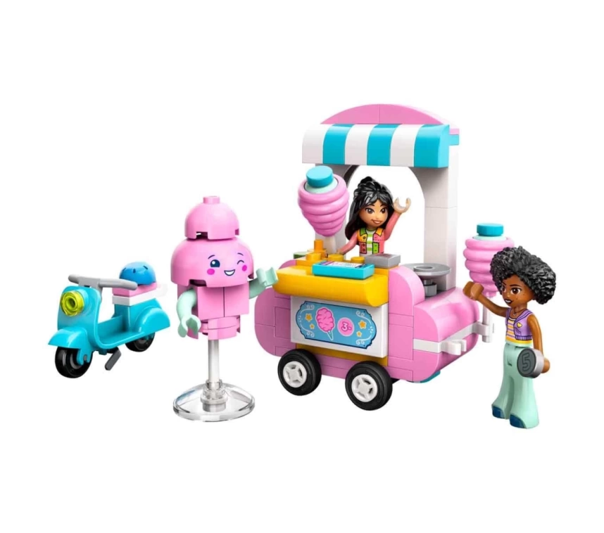 Nessiworld LEGO Friends Pamuk Şeker Standı ve Scooter 42643