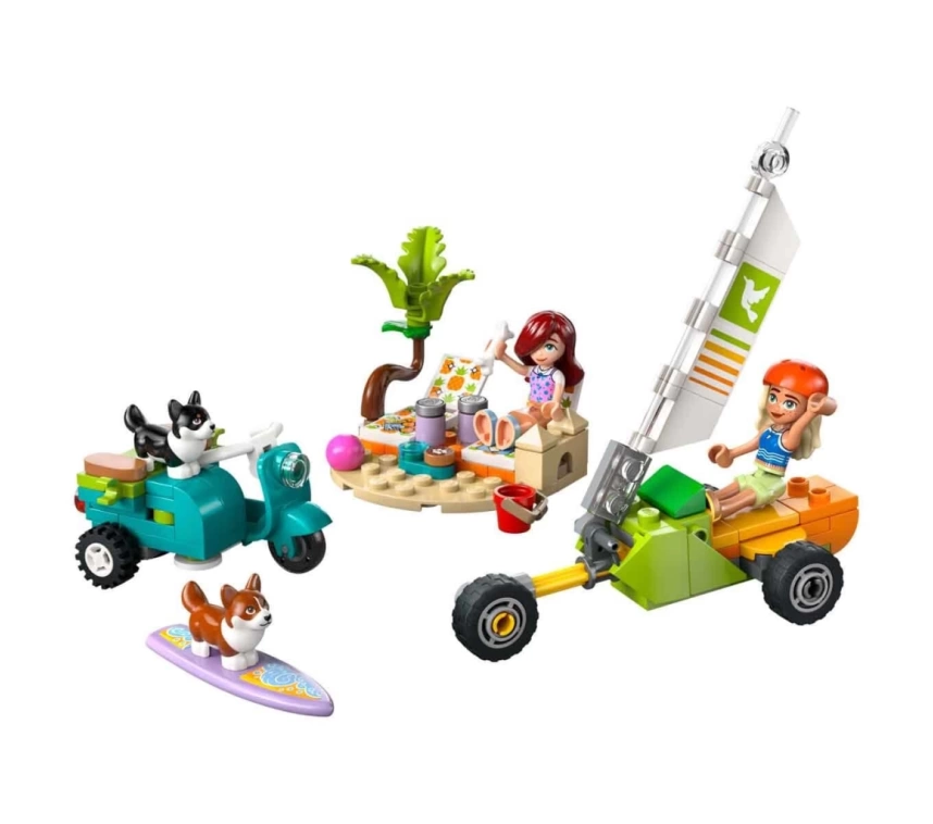 Nessiworld LEGO Friends Sörfçü Köpekler ve Scooter Macerası 42641