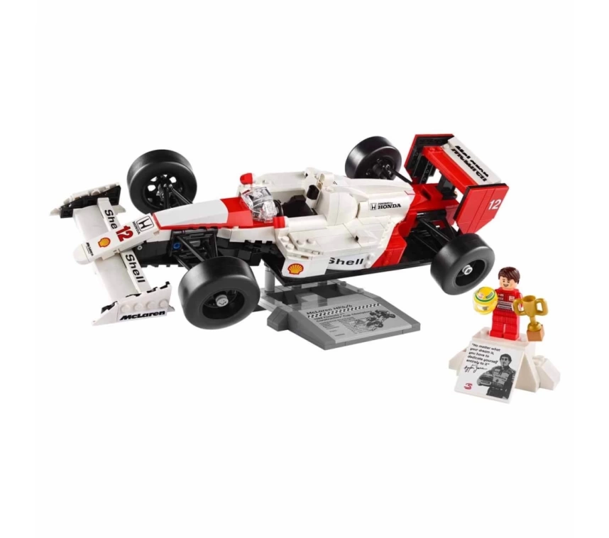 Nessiworld LEGO Icons McLaren MP4/4 ve Ayrton Senna 10330