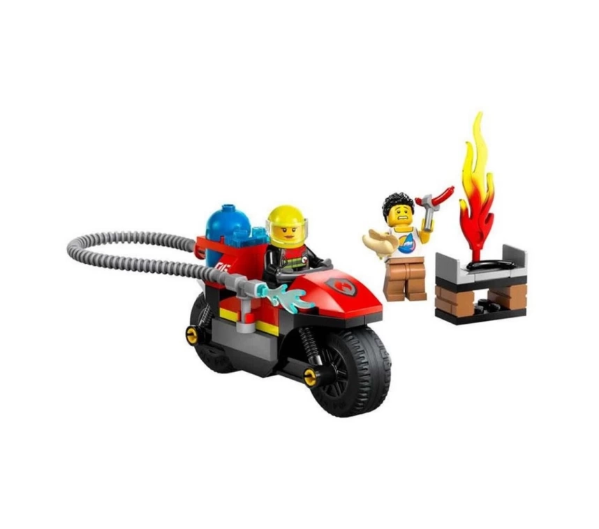 Nessiworld LEGO İtfaiye Kurtarma Motosikleti 60410