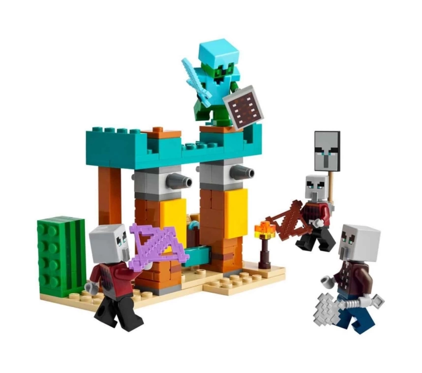 Nessiworld LEGO Minecraft Serseri Köylü Çöl Devriyesi 21267