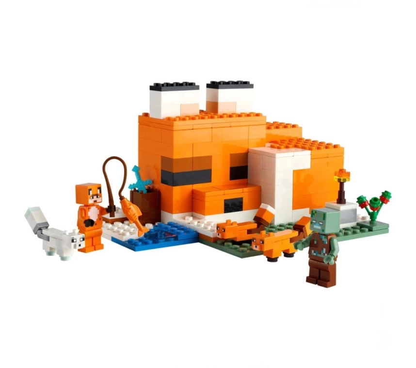 Nessiworld LEGO Minecraft Tilki Kulübesi 21178