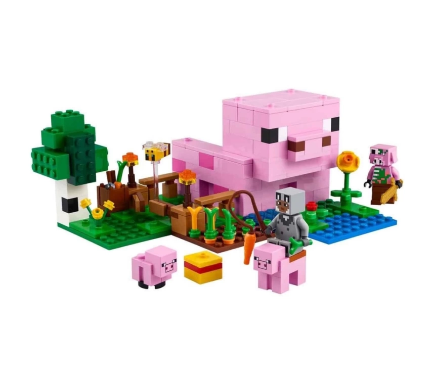 Nessiworld LEGO Minecraft Yavru Domuz Evi 21268