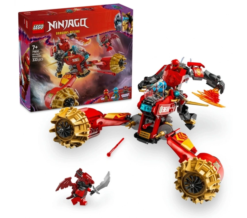 NessiWorld NINJAGO Kai’nin Robot Fırtına Aracı Kombo Ninja 71830